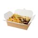 Colpac Recyclable Kraft Microwaveable Food Boxes 1950ml / 68oz (200 pack)