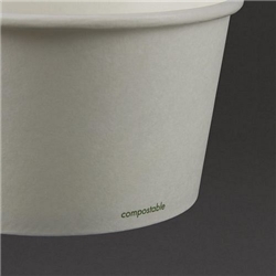 Vegware Compostable Hot Food Pots 340ml / 12oz (500 pack)