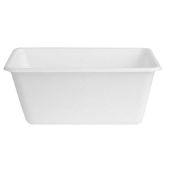 Fiesta Compostable Bagasse Food Container Bases 1000ml (100 Pack)