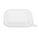 Fiesta Recyclable PET lid for Square Container Bases (300 Pack)