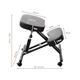 Ergonomic Kneeling Chair with Thick Cushions – Adjustable Posture Stool for Home & Office, Orthopaedic Desk Chair with Brake Casters – Improve Posture & Relieve Back Pain
