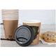 Fiesta Compostable Lids for 8oz Hot Cups (50 Pack)