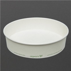 Vegware 185-Series Compostable Bon Appetit Food Bowls 26oz (300 Pack)