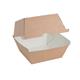 Fiesta Compostable Kraft Burger Boxes Large 112mm (150 Pack)