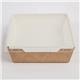 Colpac Fuzione Recyclable Paperboard Food Trays With Lid 1000ml / 35oz