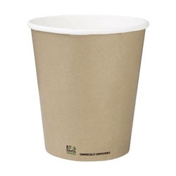 Fiesta Compostable Coffee Cups Single Wall 12oz (50 Pack)