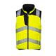 PW374 - PW3 Hi-Vis Reversible Bodywarmer Yellow/Black - Small