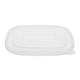 Fiesta Recyclable PP Lids for Rectangular Containers (300 Pack)