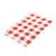 Greaseproof Paper Sheets Red Gingham 190 x 310mm (200 pack)