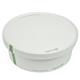 Vegware 185-Series Compostable Bon Appetit Wide PLA-lined Paper Food Bowl Lid (300 Pack)