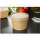 Colpac Recyclable Kraft Microwavable Soup Cups 225ml (500 pack)