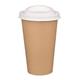 Fiesta Compostable Bagasse Coffee Cup Lids 340ml / 12oz (1000 Pack)