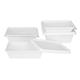 Fiesta Compostable Bagasse Lids for Bagasse Container Bases (100 Pack)