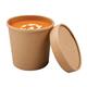 Colpac Recyclable Kraft Microwavable Soup Cups 350ml (500 pack)