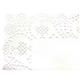 Olympia Rectangular Paper Doilies 400mm (250 Pack)