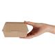 Colpac Compostable Kraft Burger Boxes Large 135mm (250 pack)