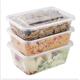 Fiesta Recyclable Plastic Microwavable Containers with Lid Medium 650ml (250 Pack)