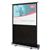 Nobo 200cm Floorstading Portable Projection Screen Diagonal Matt White Ref 1901956