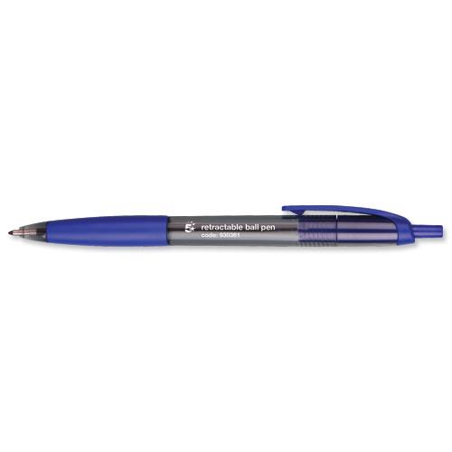 5 Star Office Grip Ball Pen Retractable Medium 1 0mm Tip 0 7mm Line 5-star-office-grip-ball-pen-retractable-medium-1-0mm-tip-0-7mm-line