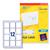 Avery J8164 Inkjet Address Labels 63.5x72mm 12 per Sheet Ref J8164-100 - Pack 120