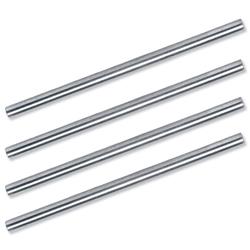 5 Star Office Chrome Letter Trays, 5 Star Risers For Letter Tray - 504757