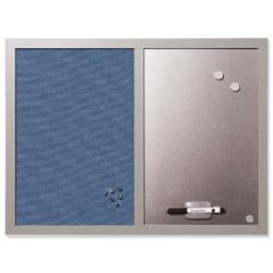 Bi-Office Blue Bells Pearl Combination Board  60x45cm Ref MX04429608