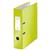 Leitz WOW Lever Arch File 80mm Spine for 600 Sheets A4 Green Ref 10050064 - Pack10