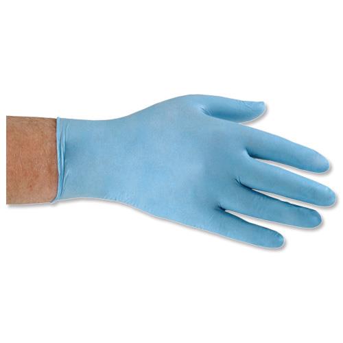 Buy Nitrile Food Preparation Gloves Powderfree Large Size 8.5 Blue [50