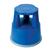 5 Star Facilities Step Stool Mobile Spring-loaded Castors Max 150kg Top D290xH430xBase D435mm 5kg Blue