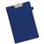 5 Star Office Standard Clipboard with PVC Cover Foolscap Blue