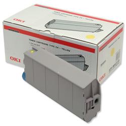 OKI Yellow Laser Toner Cartridge for C7100/C7300/C7500 Ref 41963005