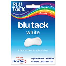 Bostik Blu-tack Mastic Adhesive Non-toxic White 60g Ref 801127 - Pack 12