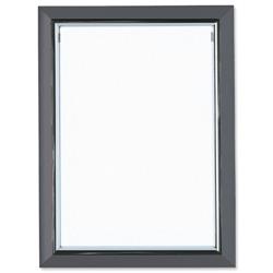 Deluxe Certificate Frame Non Glass Holds A4 Grey