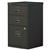 Bisley SoHo 3 Drawer A4 Lockable Filing Cabinet Steel Black Ref Pfa3
