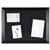 BiSilque Kamashi Contemporary Notice Board W600xH450 Black Ref FB04361012