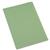 5 Star Office Square Cut Folder Recycled Pre-punched 250gsm Foolscap Green [Pack 100]