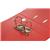 Esselte No. 1 Power Mini Lever Arch File PP Slotted 50mm Spine A4 Red Ref 811430 [Pack 10]