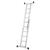 Hailo ProfiStep Multi Convertible Scaffold Platform Ladder Capacity 150kg W1.5xD0.5m 18kg Ref 1056-001