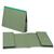 Guildhall Double Pocket Legal Wallet Reinforced Manilla Foolscap 315gsm Green (Pack 25) - 218-GRNZ
