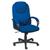 Trexus Intro Managers Armchair High Back 690mm Seat W520xD470xH440-540mm Royal Blue