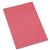 5 Star Office Square Cut Folder Recycled Pre-punched 250gsm Foolscap Red [Pack 100]