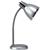 Unilux Retro Desk Lamp Fluorescent Flexible Arm Ventilated Shade H400mm 12W Grey