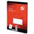 5 Star Office Multipurpose Labels Laser 2 per Sheet 199.6x143.5mm White [200 Labels]