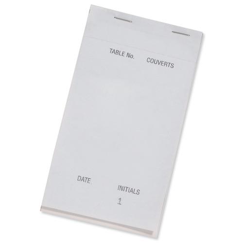 Duplicate Pad Carbonless Perforated Numbered 150 95x165mm Pack 50