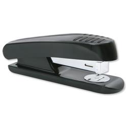5 Star Office Black Stapler Half Strip Plastic Capacity 20 Sheets