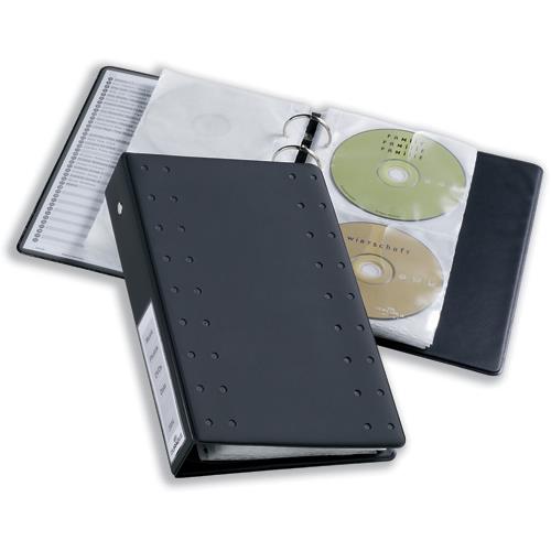 Durable CD and DVD Pocket for Index 20 Ring Binder Capacity 2 Disks