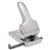 Rapesco Zero-65 2 Hole Heavy Duty Punch with Lock-down Handle Capacity 65 Sheets 80gsm Silver Ref 0732