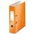 Leitz WOW Lever Arch File 80mm Spine for 600 Sheets A4 Orange Ref 10050044 - Pack10
