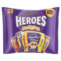 Cadbury Heroes Family Bag 278g Ref A03807