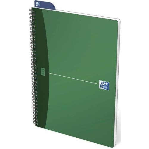 Oxford Metallics Notebook Wirebound Polypropylene Ruled 180pp 90gsm A4